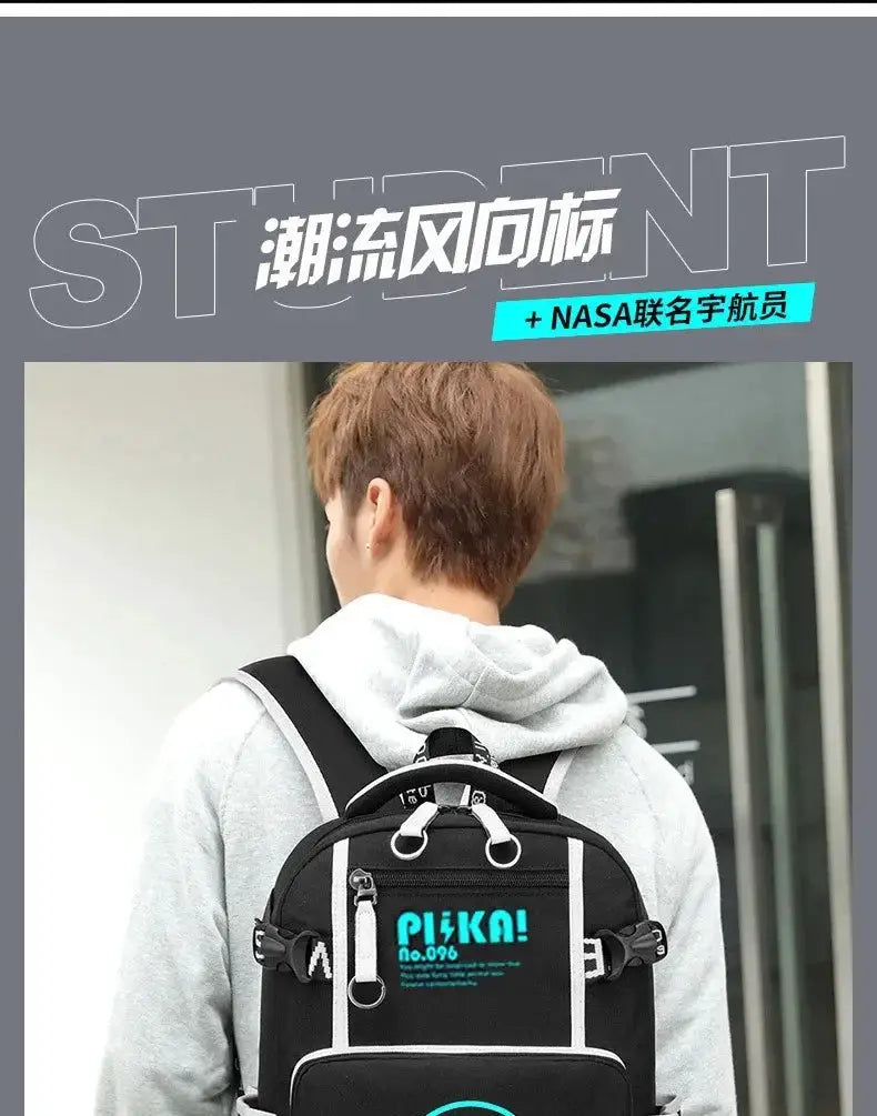 Waterproof Glow In The Dark Kids Backpack For Boys
