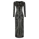Sheer Rhinestone Mesh Beach Dress