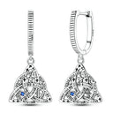 Sterling Silver Women's Earrings Golden
