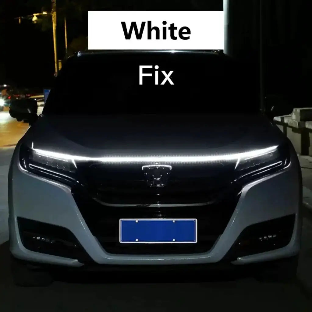 Car LED Daytime Running Light Scan Starting Car Hood Decorative — product view 7