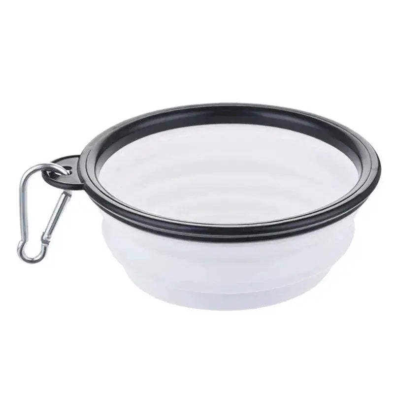 Large Collapsible Dog Bowl Portable Silicone Pet Feeder