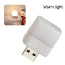 USB Night Light Compact Mini Lamp for Reading and Travel