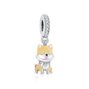 Sterling Silver Charm Fortune Cat