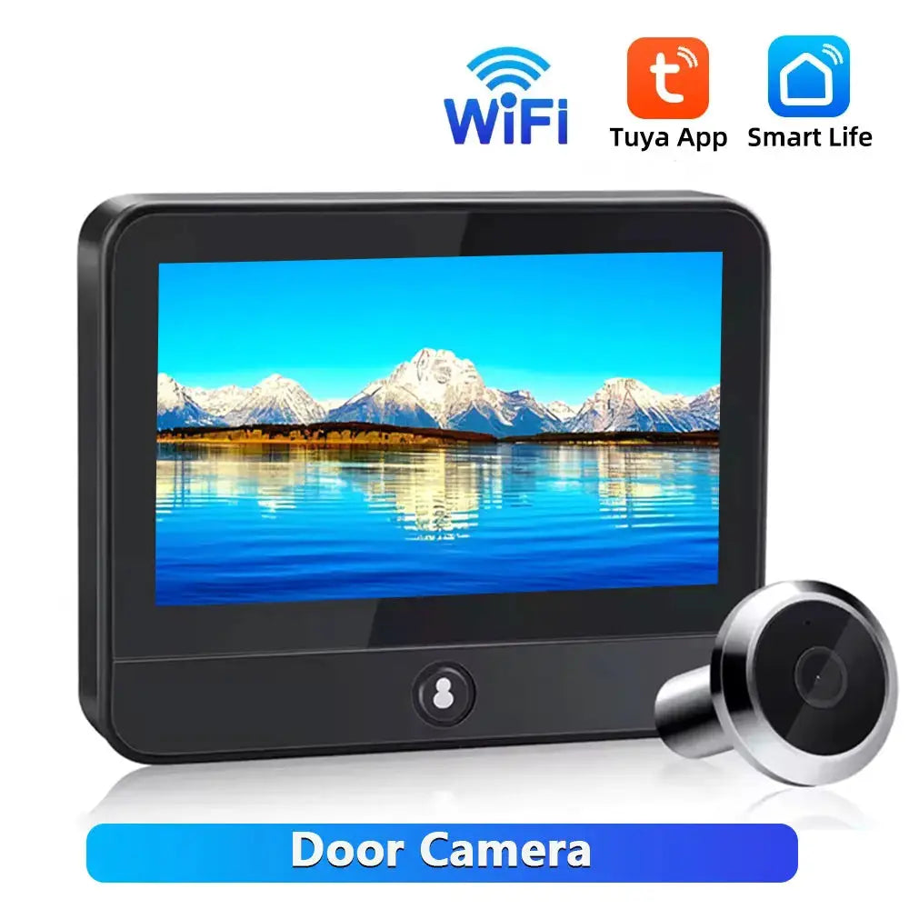 Awapow Tuya Wireless Doorbell Night Vision With Display — product view 9