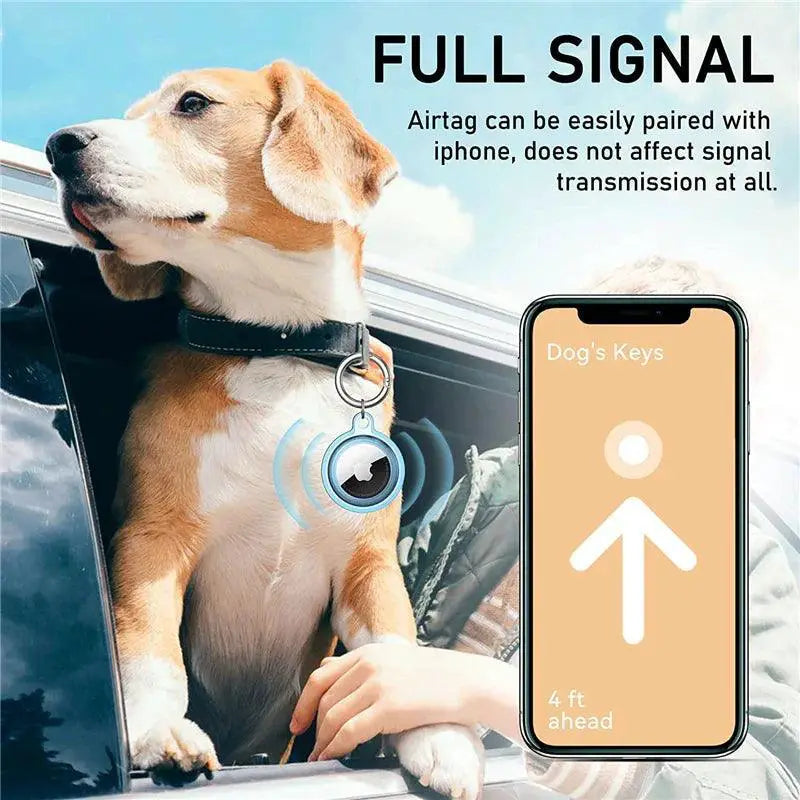 Waterproof AirTag Keychain Holder Case For Apple AirTag