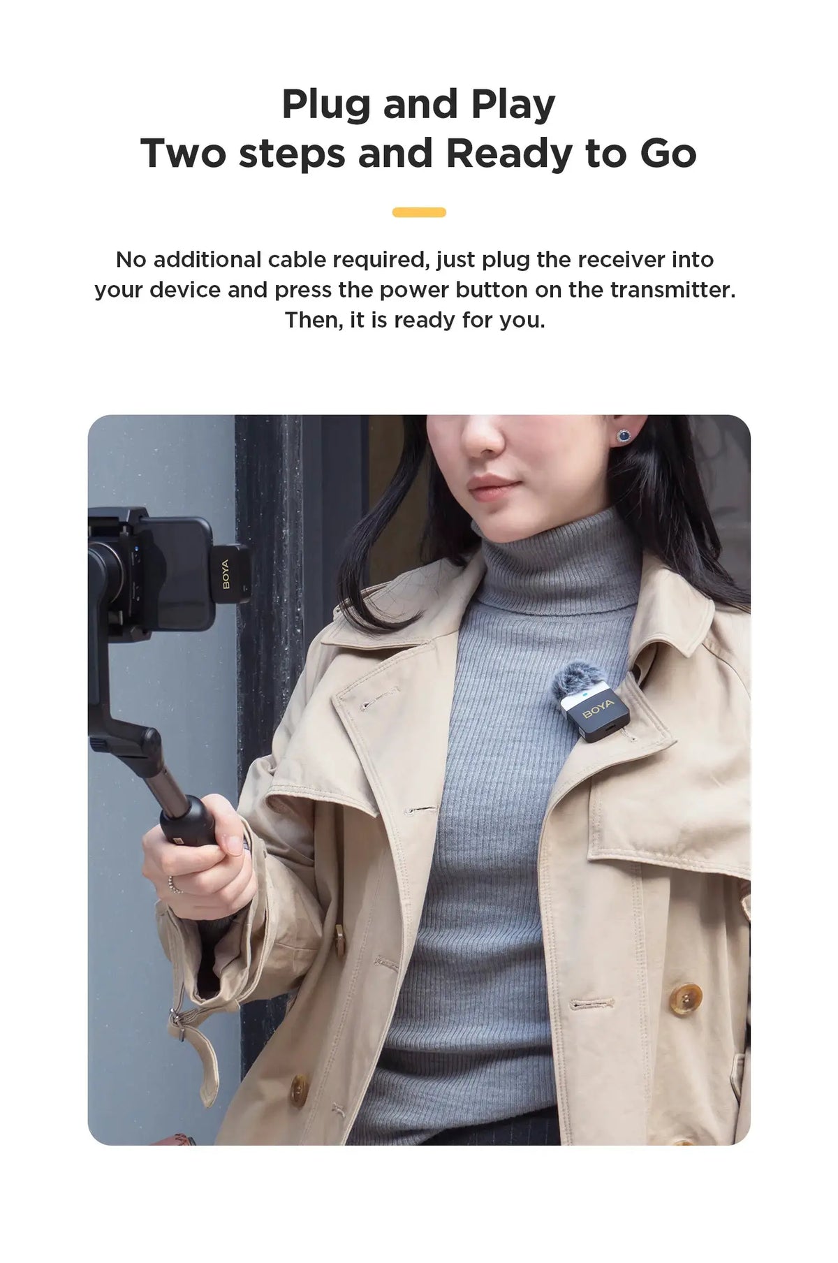 Clear Audio Lavalier Mic for Mobile — product view 12