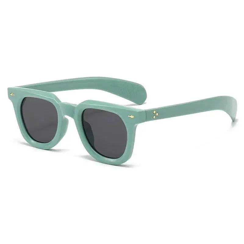 UV400 Vintage Square Sunglasses for Men and Women Unisex