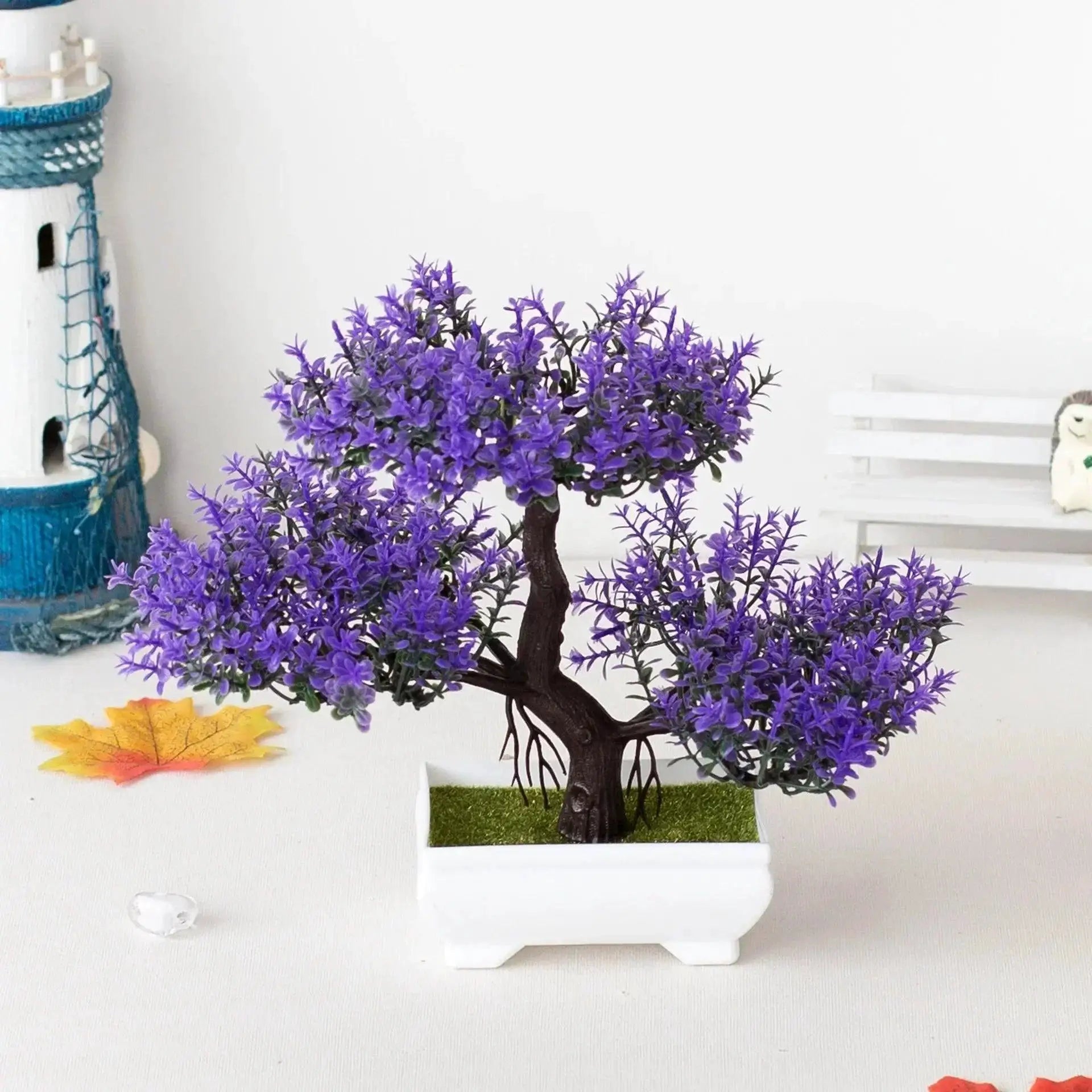 Lifelike Artificial Bonsai Plant for Home Office Decor