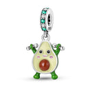 Charm Sterling Silver Bead Pendant