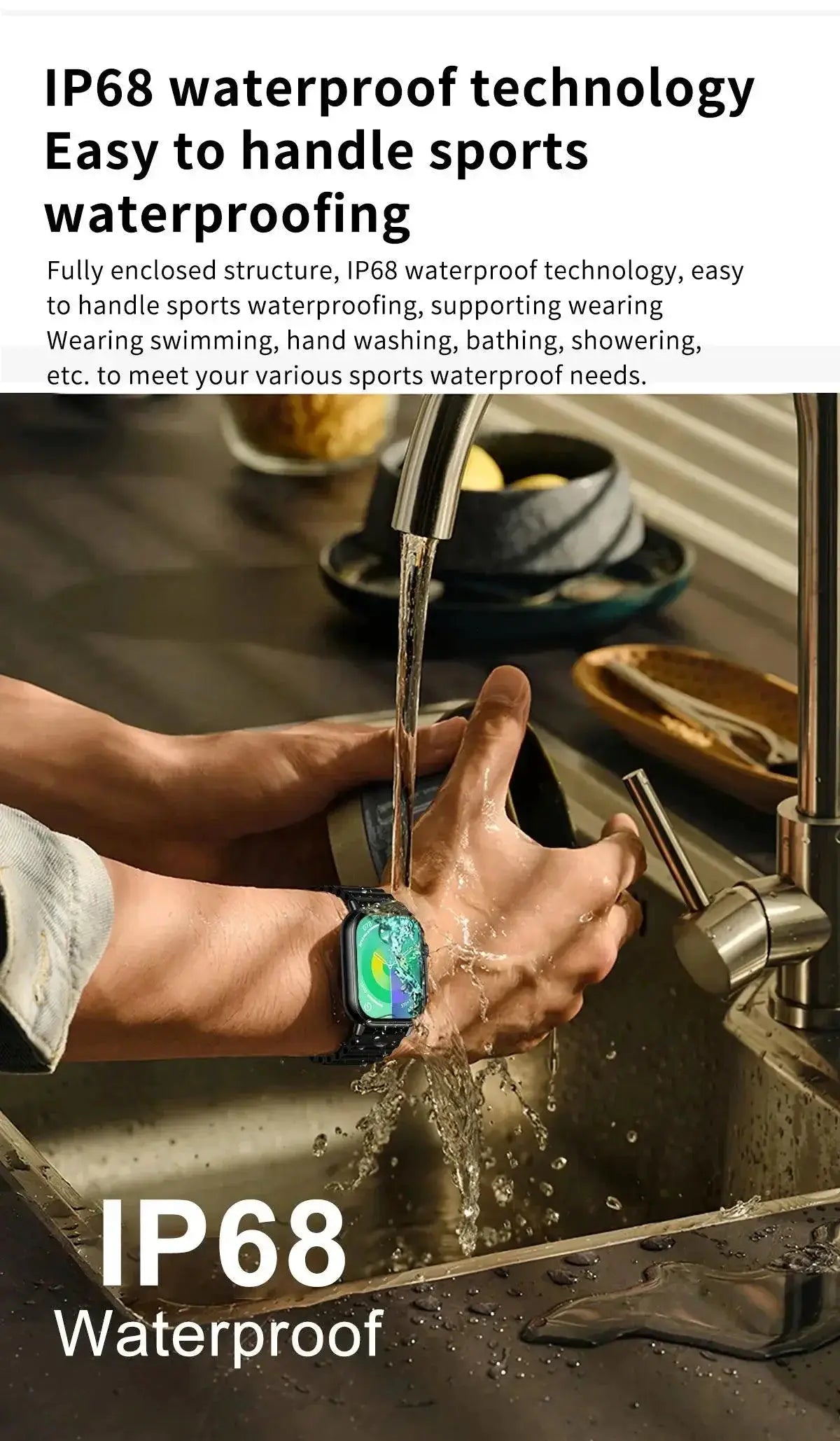 Ultimate Health And Fitness Smartwatch With Call Function