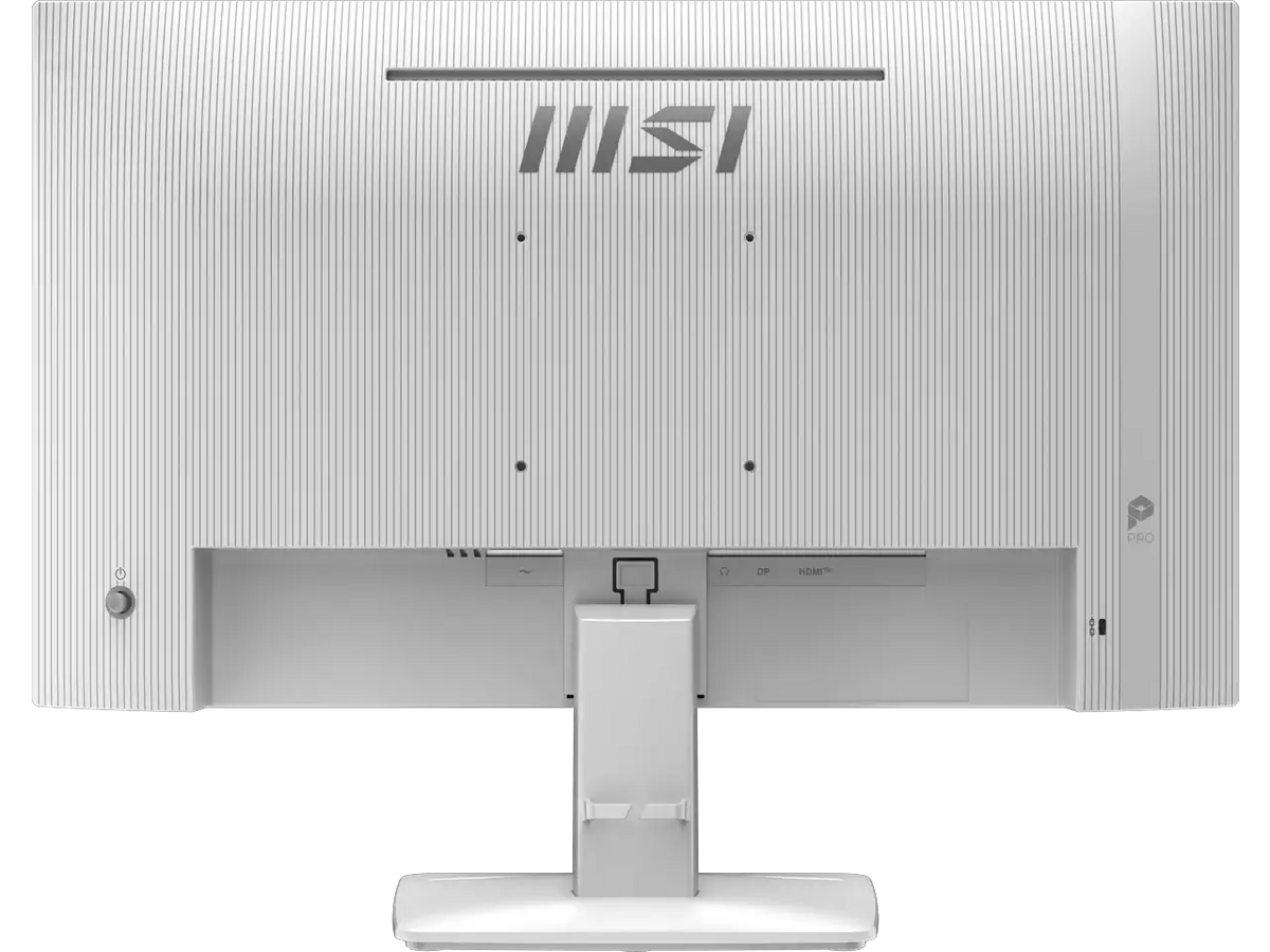 MSI 24" Full HD 144Hz IPS with Adaptive-Sync 1ms HDR Ready Built-in Speakers white computer monitor for both work and gaming MP243W E14