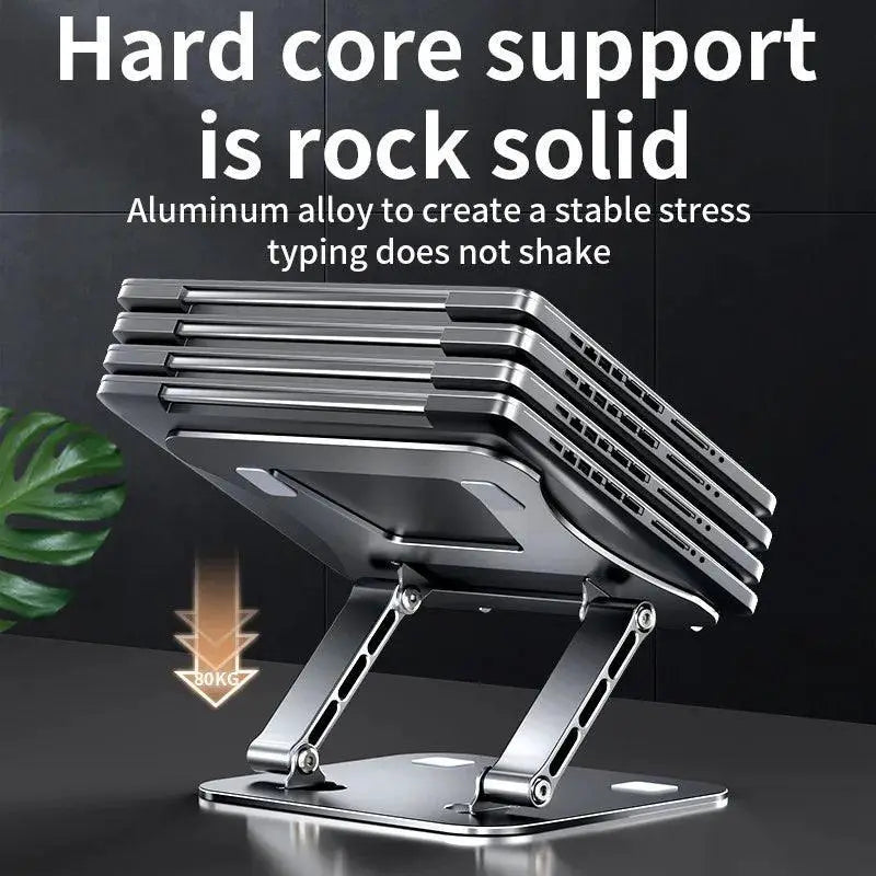 Adjustable Aluminum Phone Tablet Stand Folding Up To 17 Inch