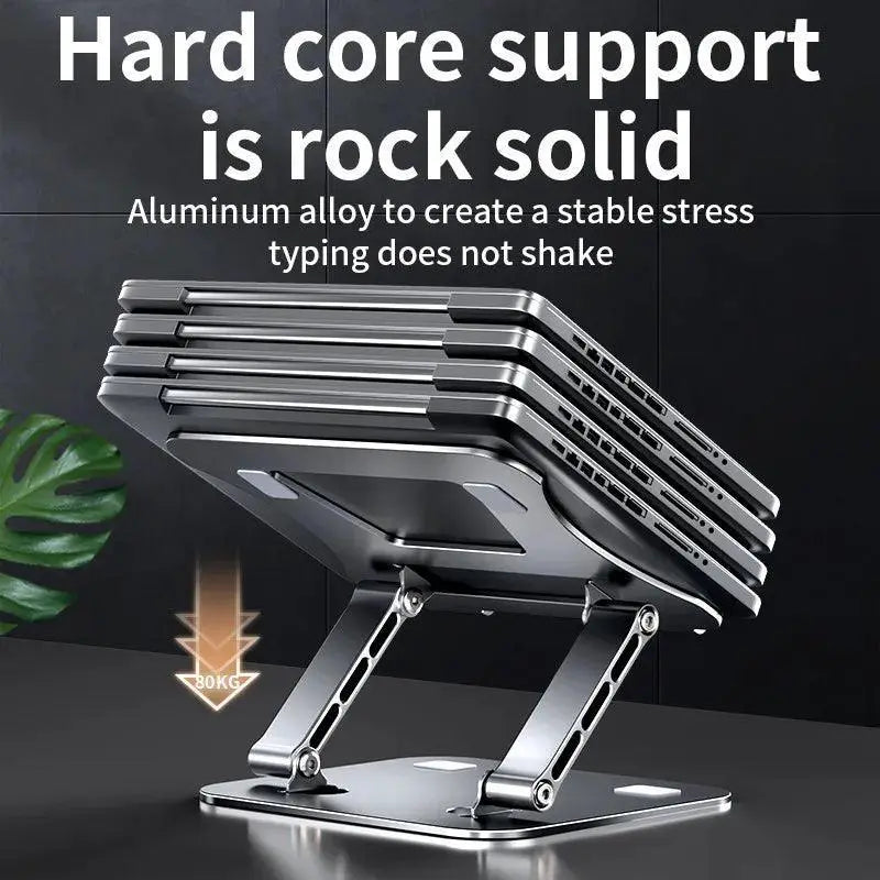 Aluminum Laptop and Tablet Stand for Cooling and Portability
