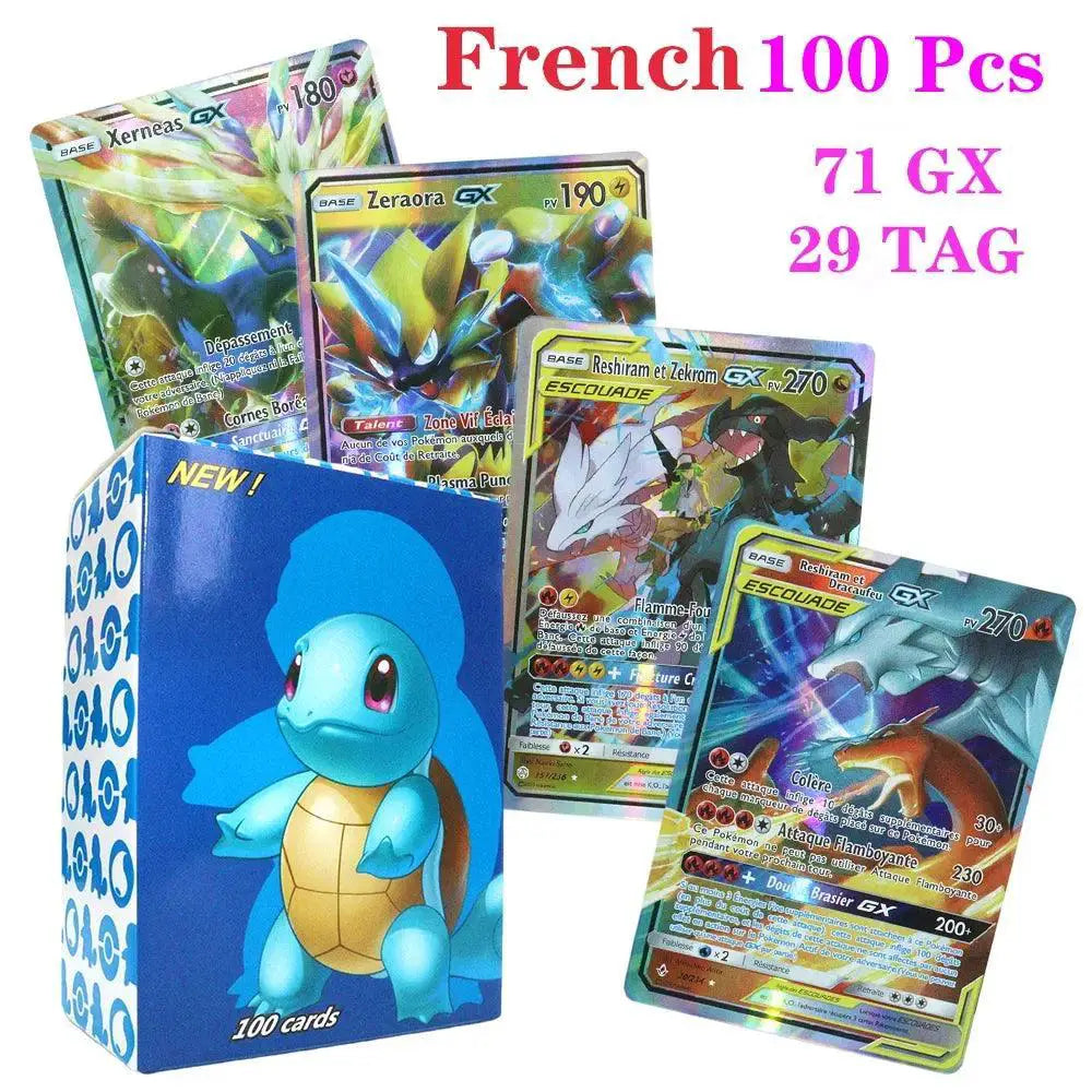 Pokemon Card Collection Box Vmax GX Charizard Pikachu Toys