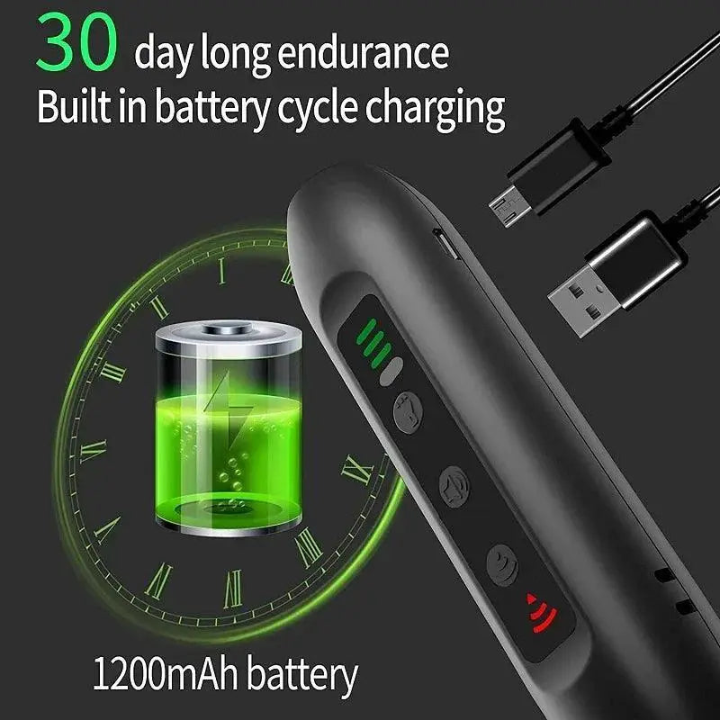 Ultrasonic Pet Repeller Multi Function Training Flashlight