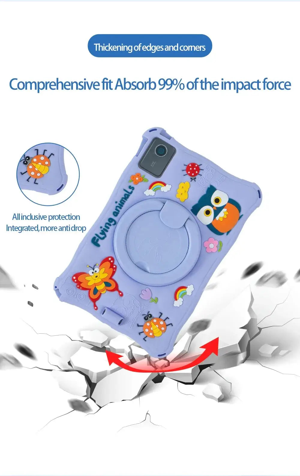 Rugged Kids Tablet Case with Stand — product view 10