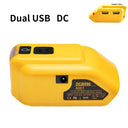 Dewalt Battery Adapter: DCB090 Battery with Dual USB Type-C Charger Portable