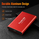 Portable External SSD - Fast Secure Data Backup