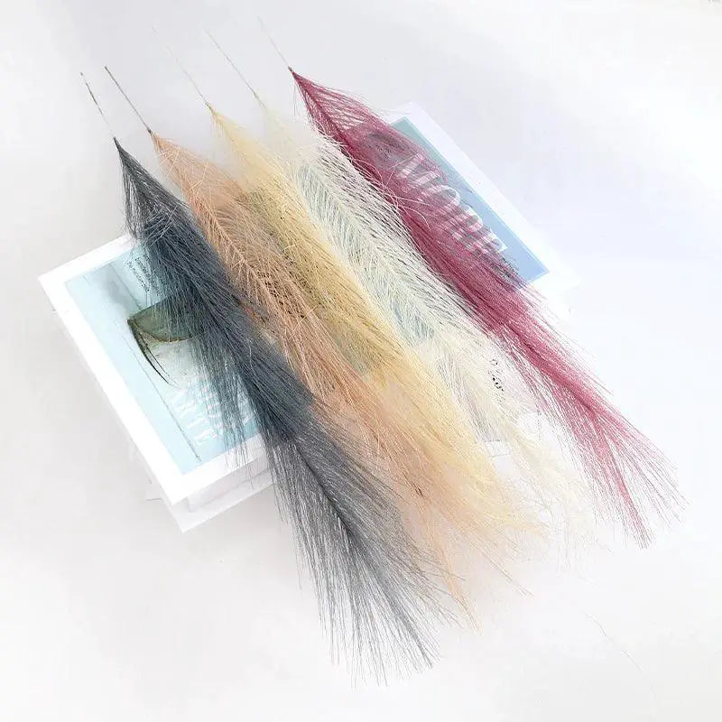 Artificial Pampas Grass Bouquet Silk Flowers For Home Decor