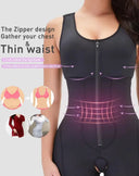 Plus Size Zipper Shapewear For Curves