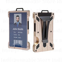 Carbon Fiber Metal Wallet For Men Slim Aluminum RFID