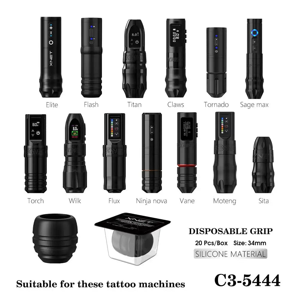 XNET Disposable Tattoo Grips Pack — product view 8