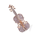 Fashion Musical Instruments Guitar Violin Cello Piano Brooch