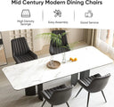 Modern Cushioned Dining Chair Set