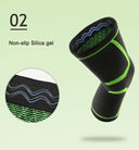 Winter Sports Knee Pads - Non Slip Breathable Support