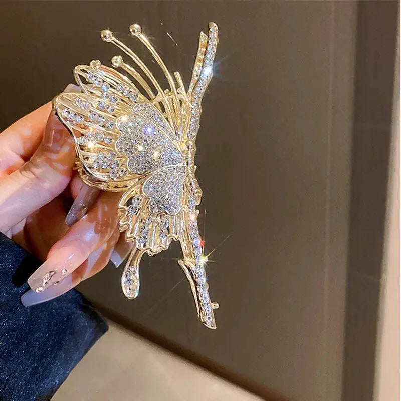 Fanyin Butterfly Hair Clip Elegant Niche Design For Women