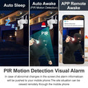 Solar Wireless Security Camera: Weatherproof Motion Detection