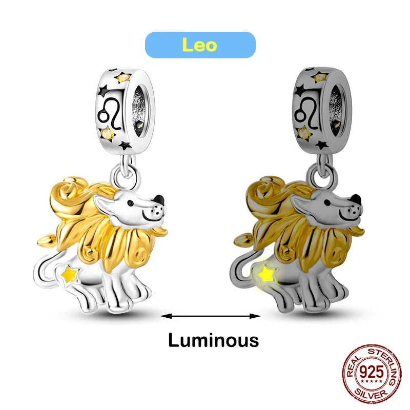 Sterling Silver Leo Libra Twelve