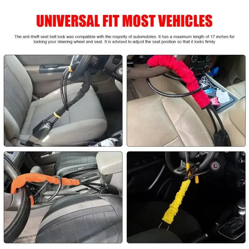 Truck Steering Lock for Theft Deterrence — product view 8