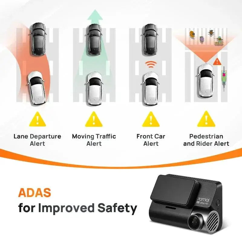 70mai Dash Cam A810 4K Ultra HD Safety and Security