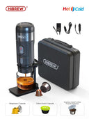 HiBREW Portable Coffee Machine for Car and Home Espresso Maker
