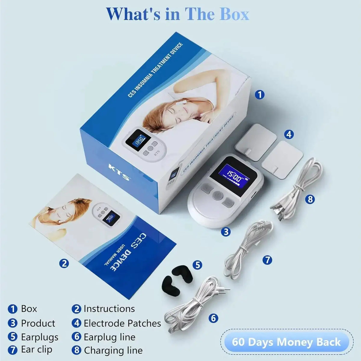 CES Microcurrent Sleep Aid Device Machine Low — product view 8