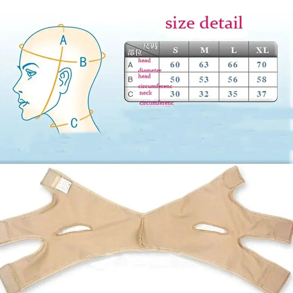 Elastic Face Bandage Slimming Tapes V Line Shaper Jawline