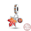 Charm Sterling Silver Luminous Firefly