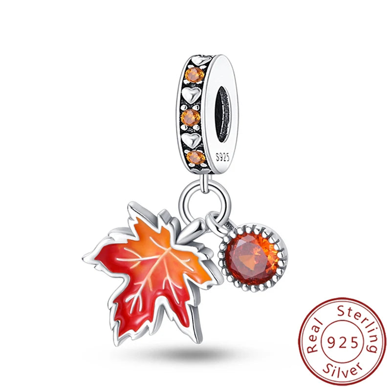 Charm Sterling Silver Luminous Firefly
