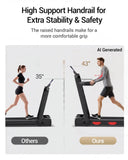 Robore X9F Quiet Auto Incline Treadmill Folding Walking Pad