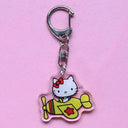Anime Hello Kitty & My Melody Keychain Set for Fans