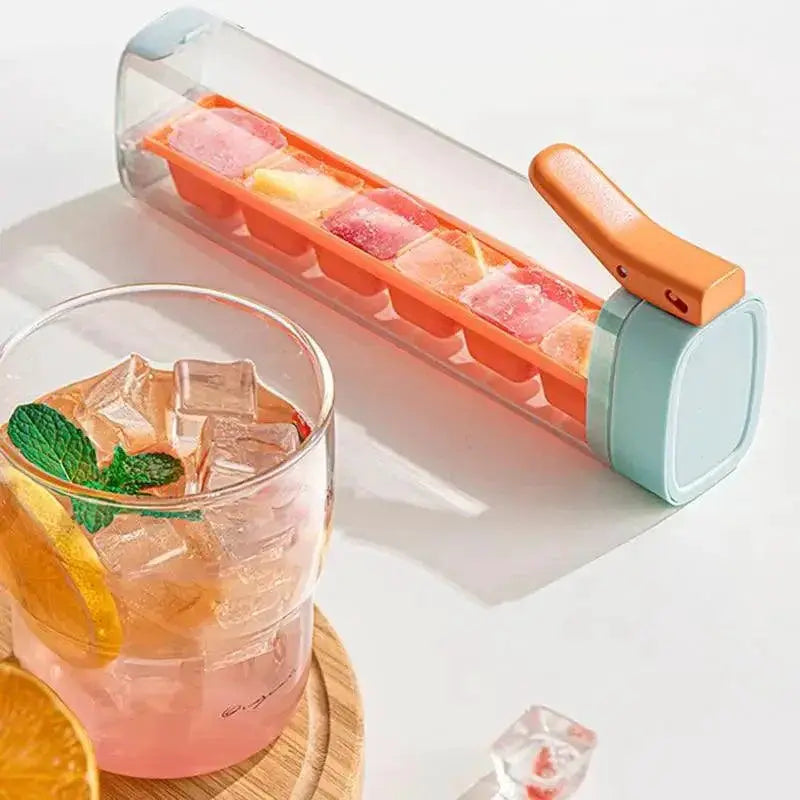 Ice Trays for Freezer 6 Compartment Press Type Molds
