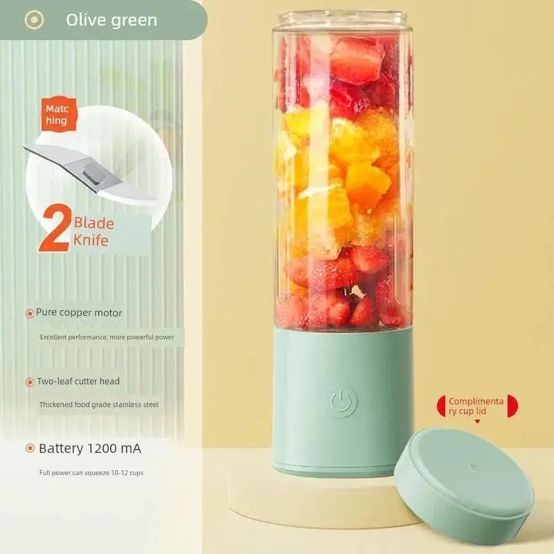 Small Portable Home Electric Fruit Juicer For Quick Drinks
