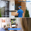 Smart Outdoor Security Camera With AI Dual Lens