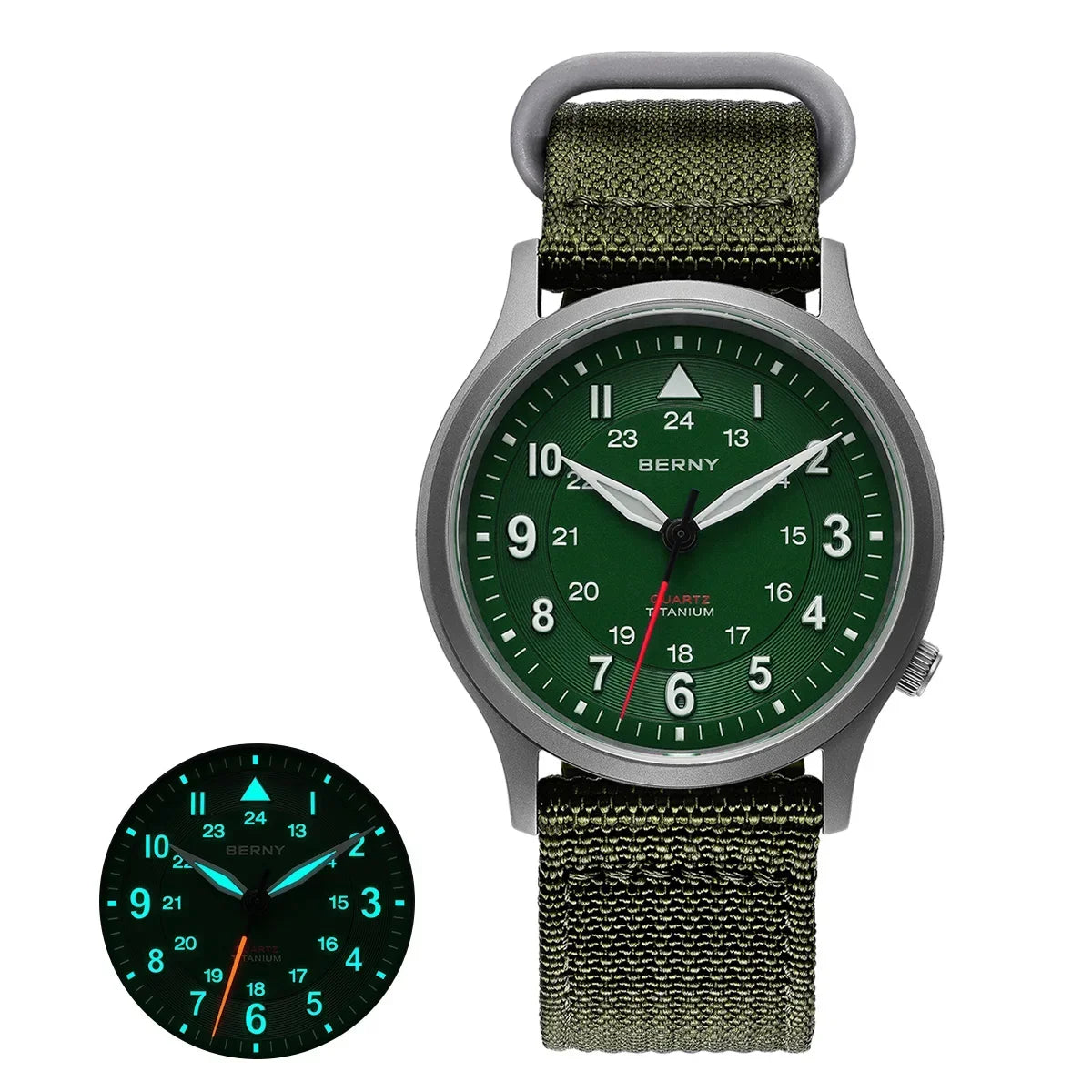 Berny Full Titanium Watches Men