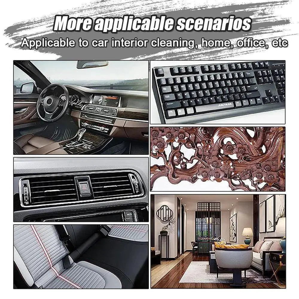 Car Detail Brush Set Soft Nylon Bristles Scratch Free Care