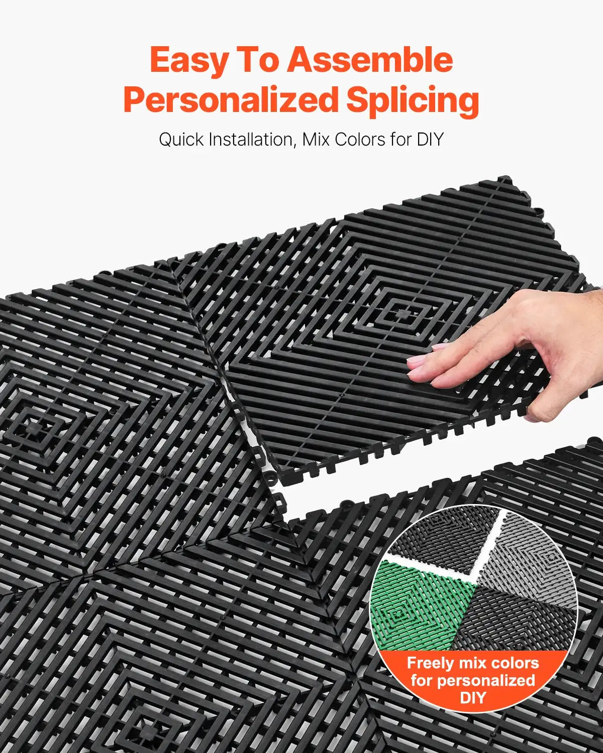Interlocking Drainage Floor Tiles — product image 5