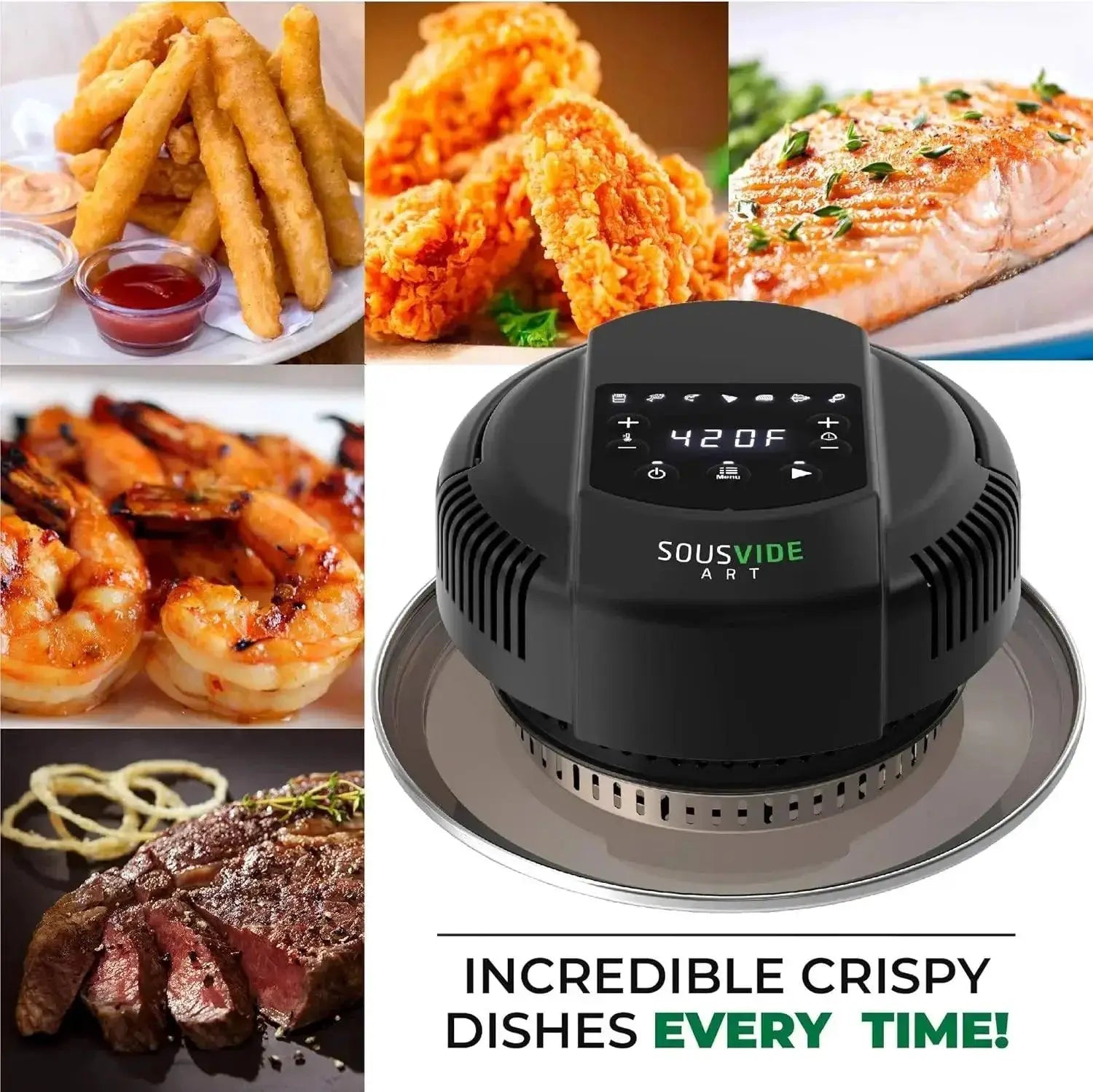 7-In-1 Instant Pot Air Fryer Lid for Versatile Cooking