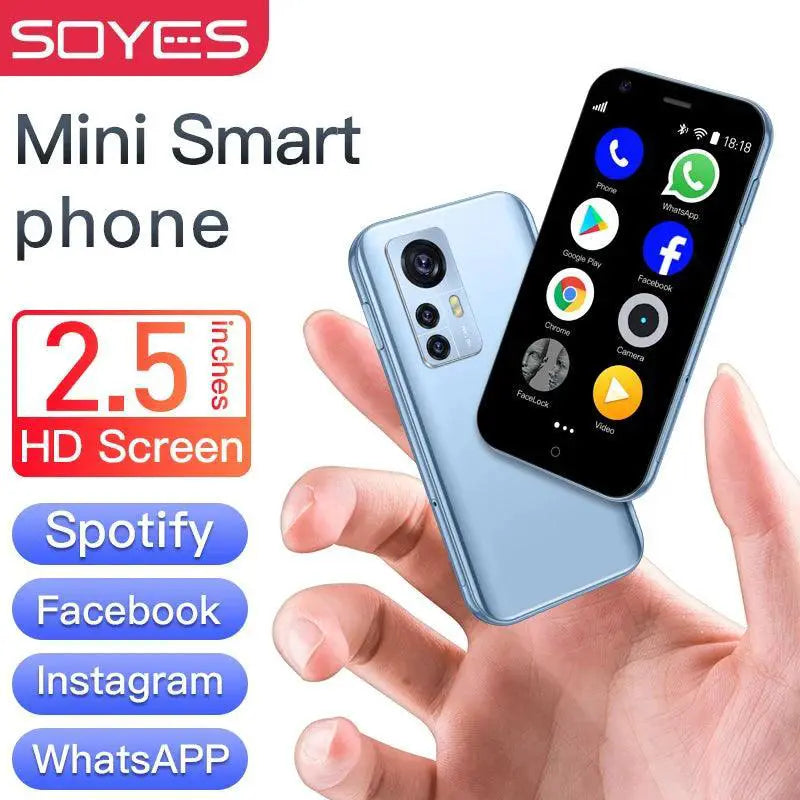 Compact SOYES D18 Mini Android Smartphone 3G And Dual SIM