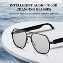 Ai-powered Smart Glasses Metal Double-bridge